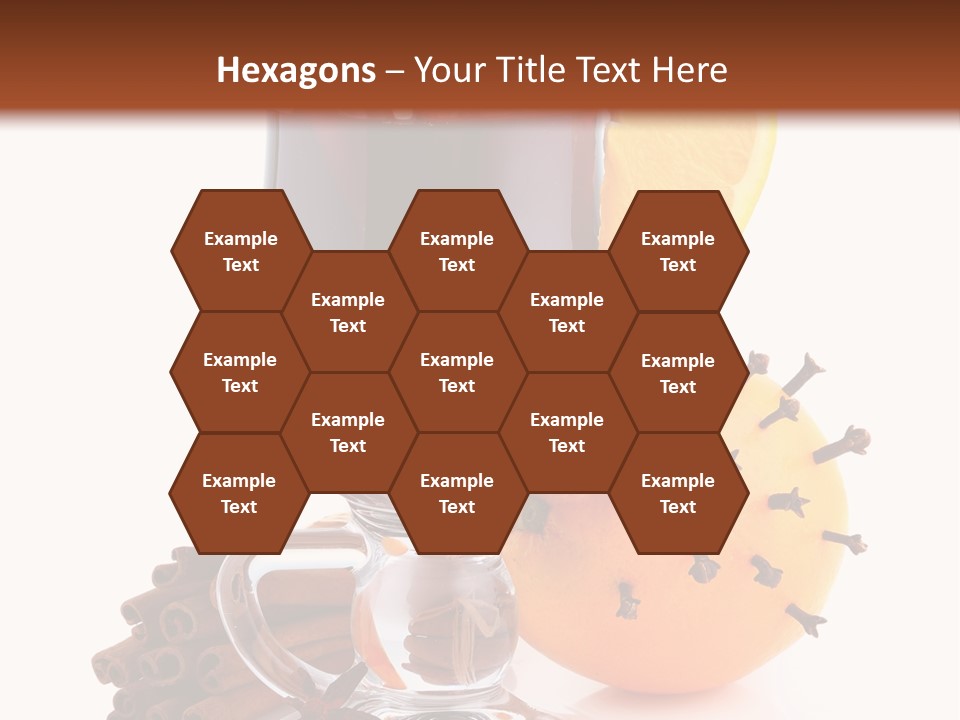 Shot Isolated Orange PowerPoint Template