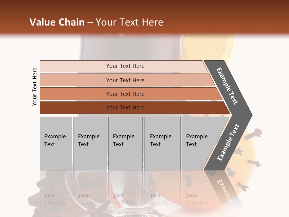 Shot Isolated Orange PowerPoint Template