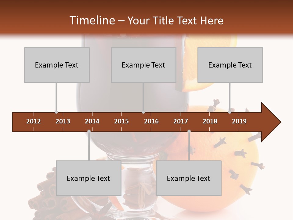 Shot Isolated Orange PowerPoint Template