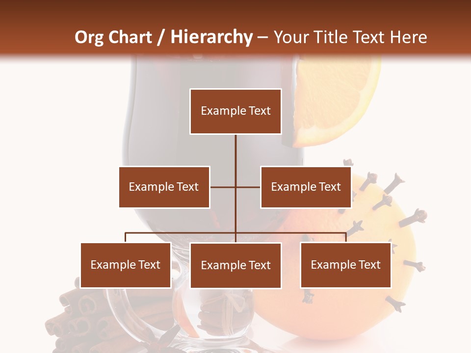 Shot Isolated Orange PowerPoint Template