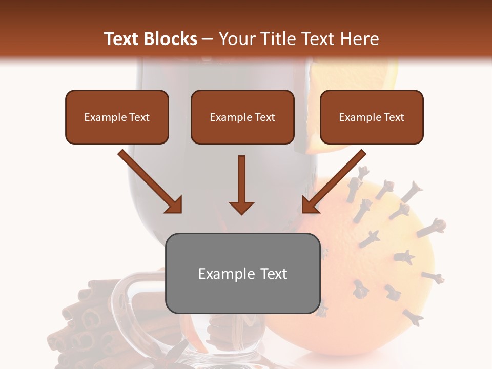 Shot Isolated Orange PowerPoint Template