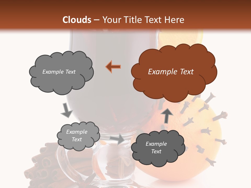 Shot Isolated Orange PowerPoint Template