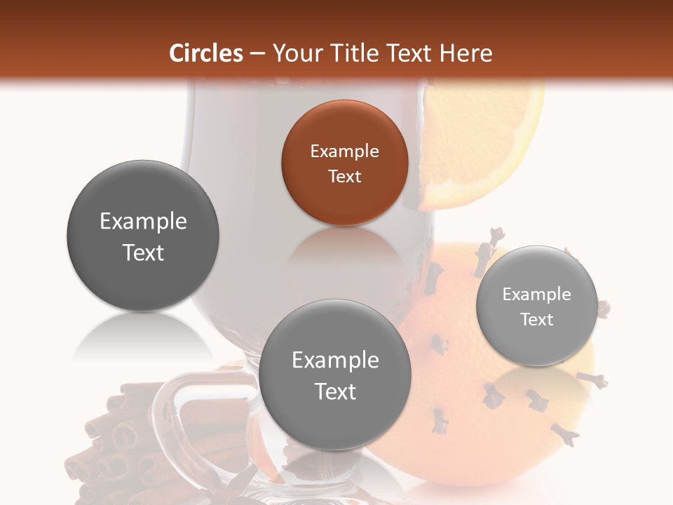 Shot Isolated Orange PowerPoint Template