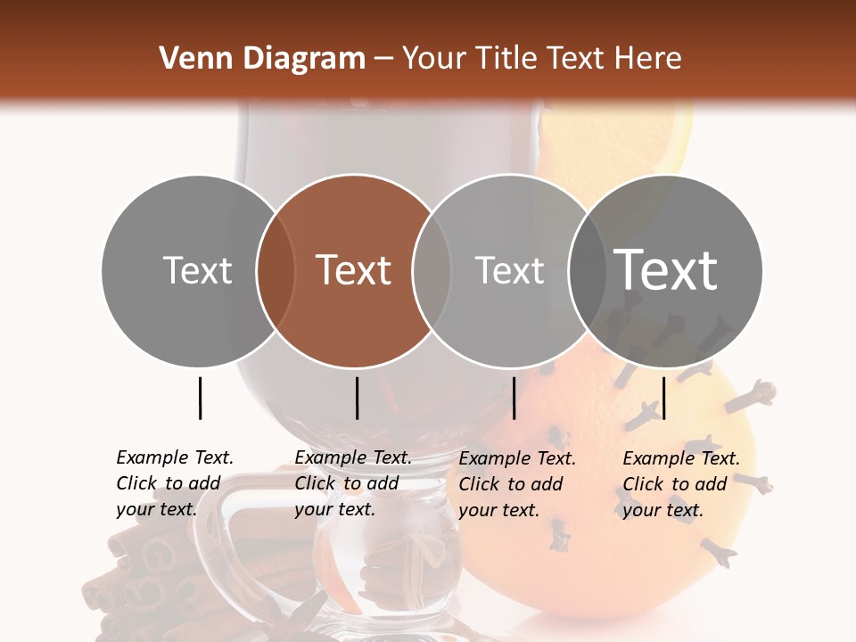 Shot Isolated Orange PowerPoint Template