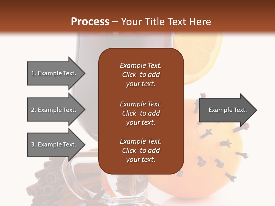 Shot Isolated Orange PowerPoint Template