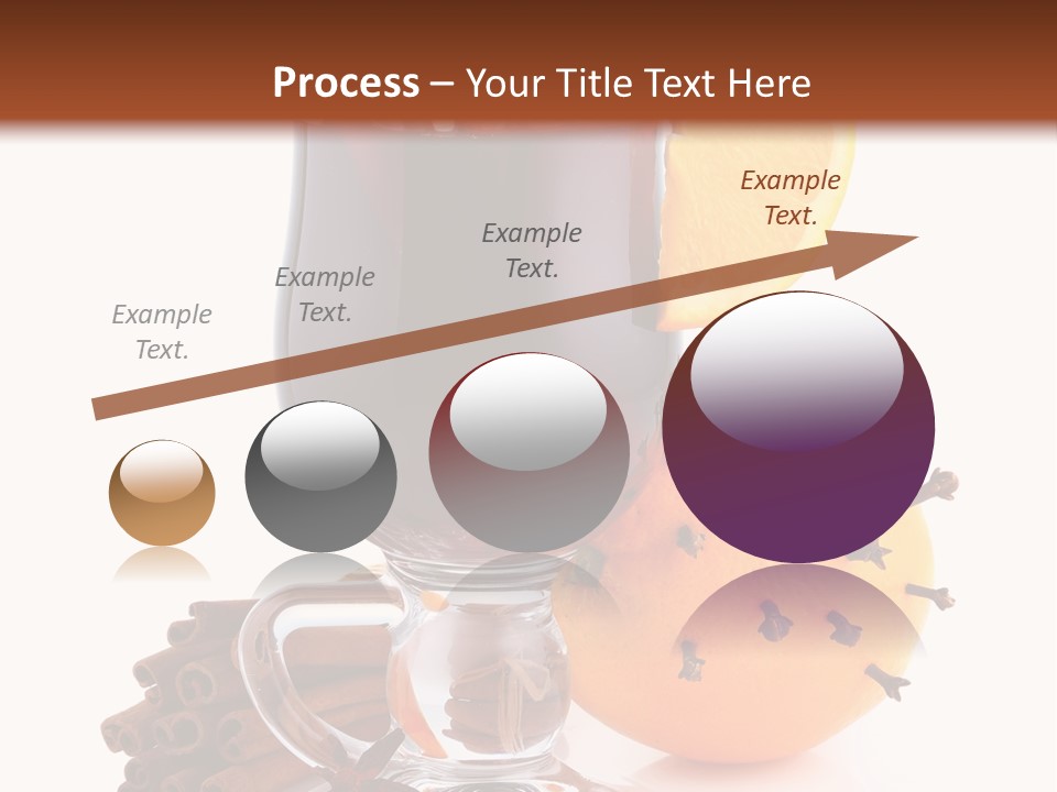 Shot Isolated Orange PowerPoint Template