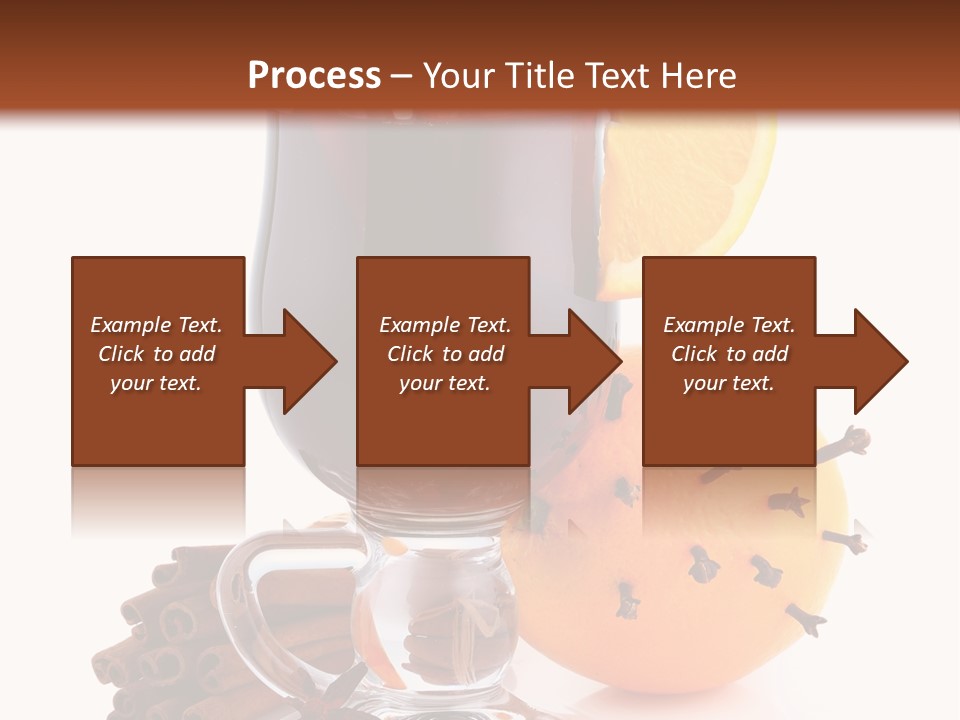 Shot Isolated Orange PowerPoint Template
