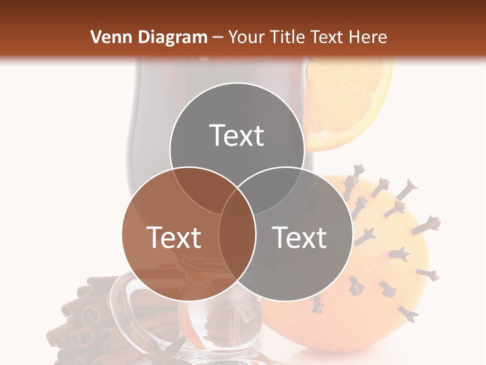 Shot Isolated Orange PowerPoint Template