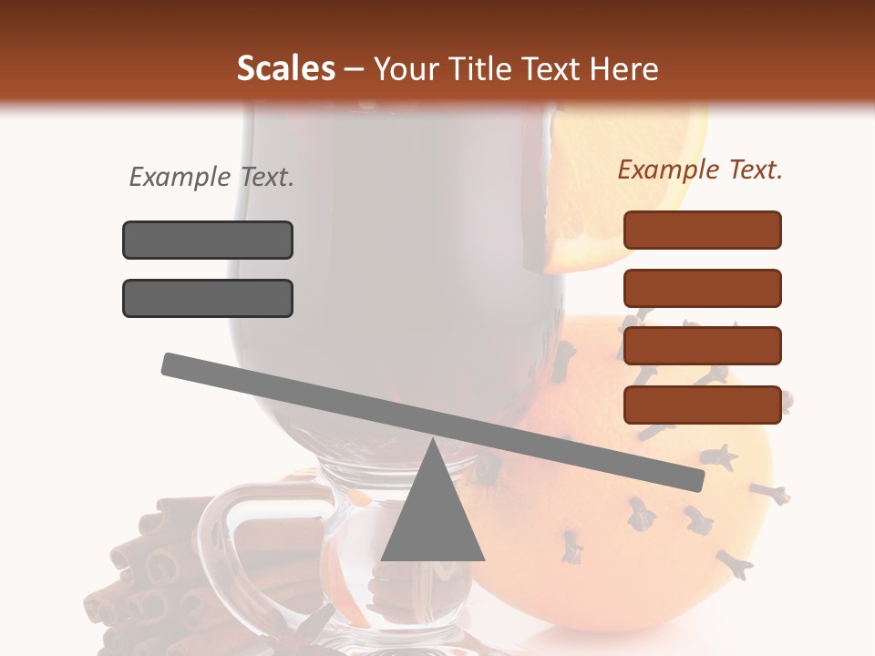 Shot Isolated Orange PowerPoint Template