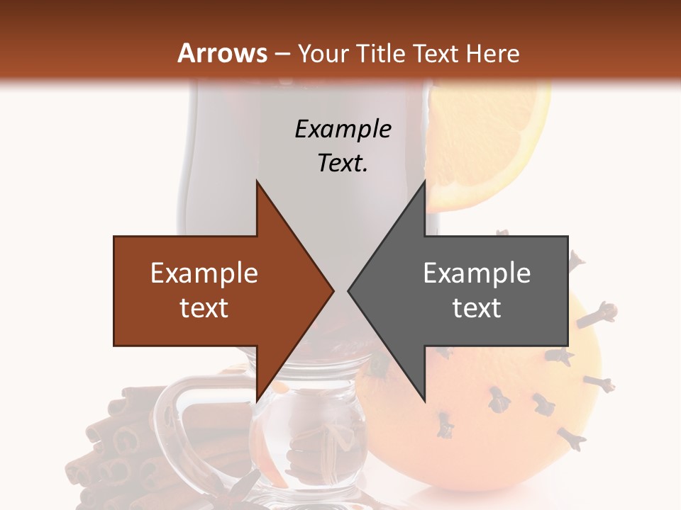 Shot Isolated Orange PowerPoint Template