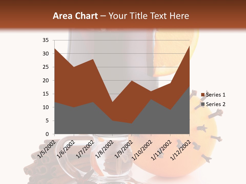 Shot Isolated Orange PowerPoint Template