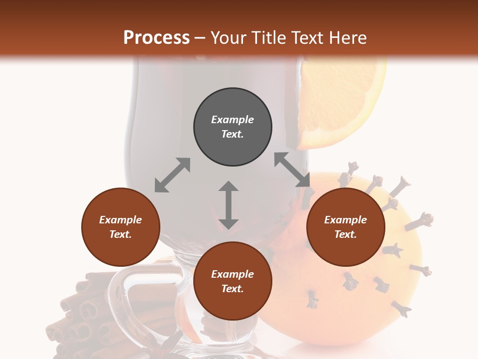 Shot Isolated Orange PowerPoint Template