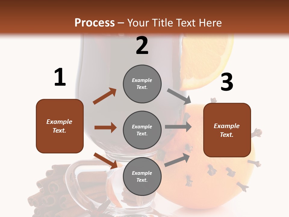 Shot Isolated Orange PowerPoint Template