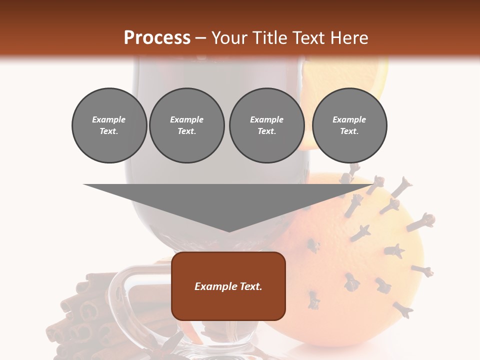Shot Isolated Orange PowerPoint Template