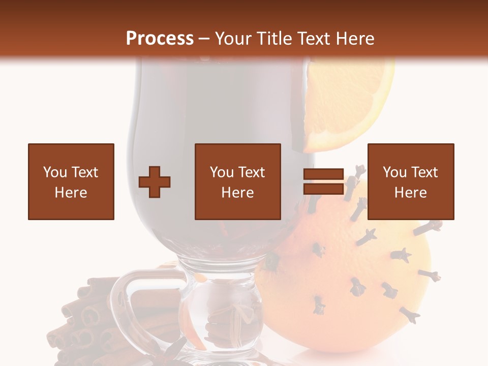 Shot Isolated Orange PowerPoint Template