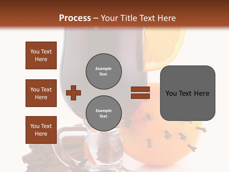 Shot Isolated Orange PowerPoint Template