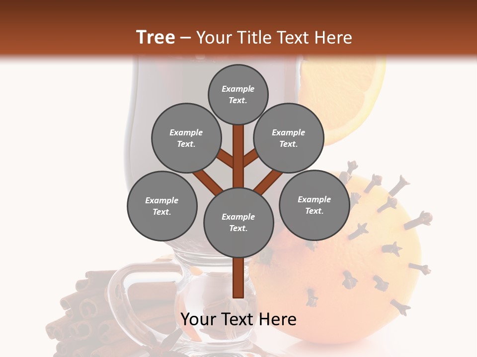 Shot Isolated Orange PowerPoint Template