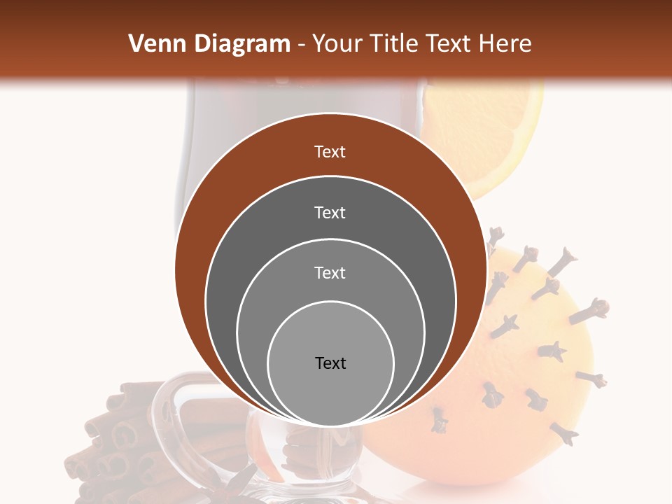 Shot Isolated Orange PowerPoint Template
