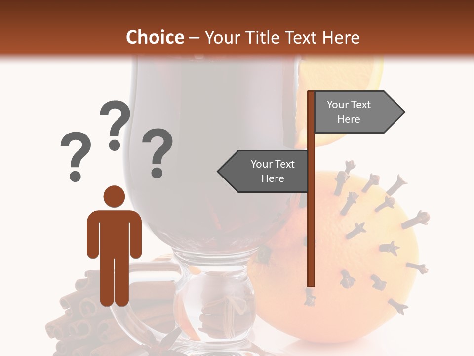 Shot Isolated Orange PowerPoint Template