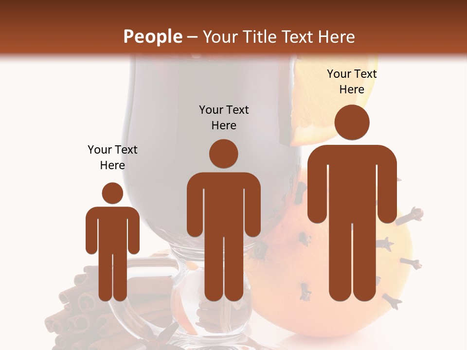 Shot Isolated Orange PowerPoint Template