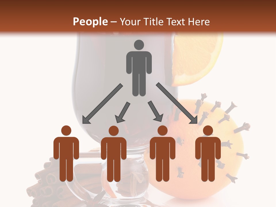 Shot Isolated Orange PowerPoint Template