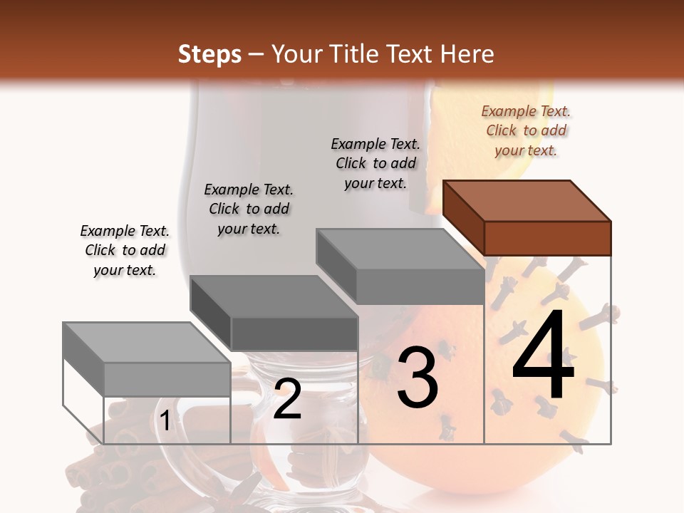 Shot Isolated Orange PowerPoint Template