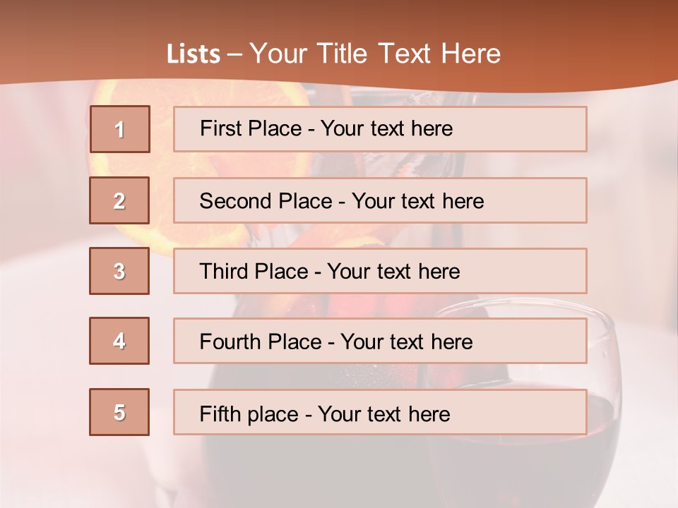 Defocused Closeup Cube PowerPoint Template