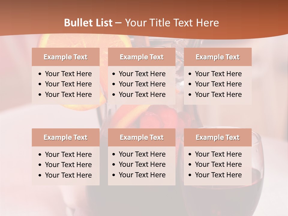 Defocused Closeup Cube PowerPoint Template