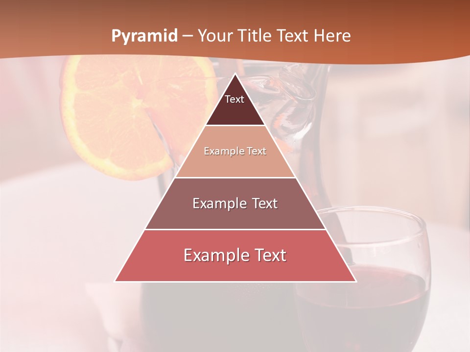 Defocused Closeup Cube PowerPoint Template