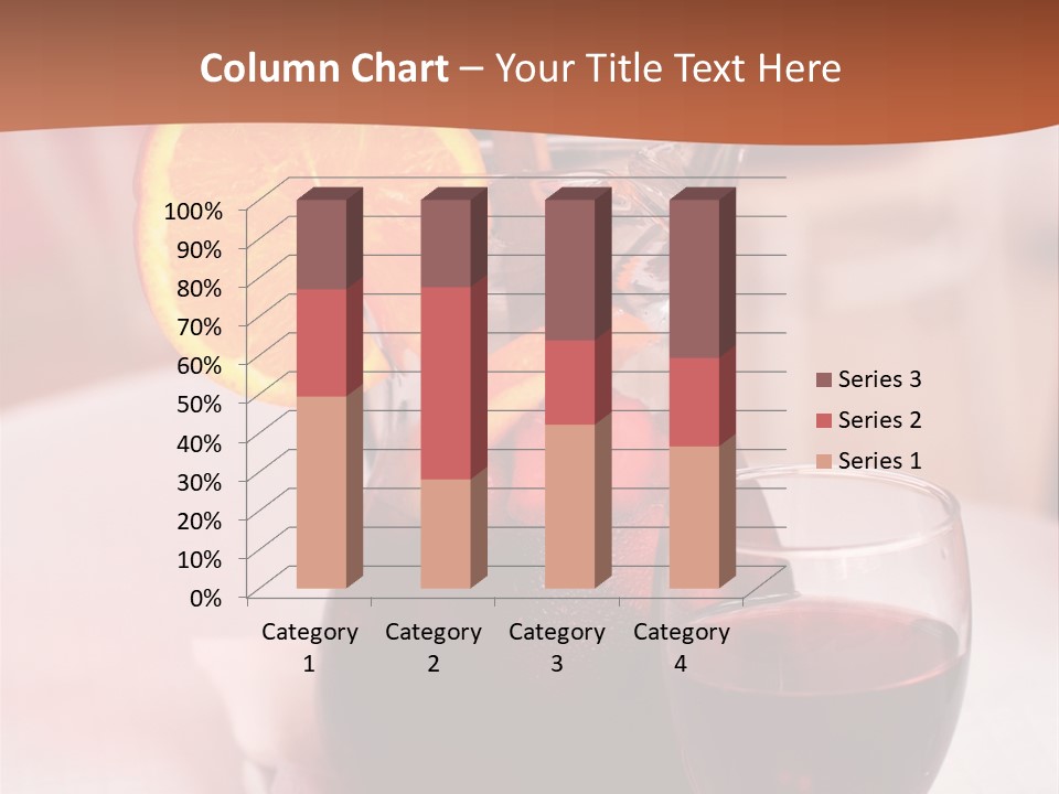 Defocused Closeup Cube PowerPoint Template