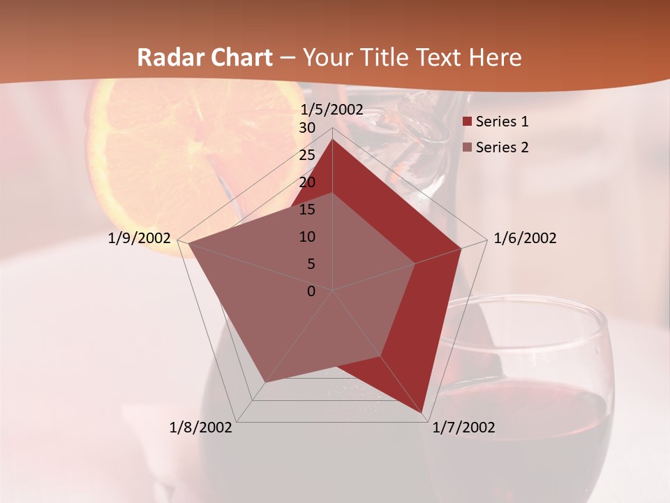 Defocused Closeup Cube PowerPoint Template
