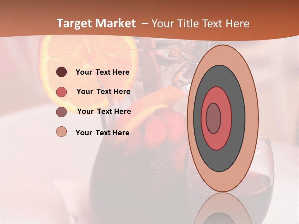 Defocused Closeup Cube PowerPoint Template