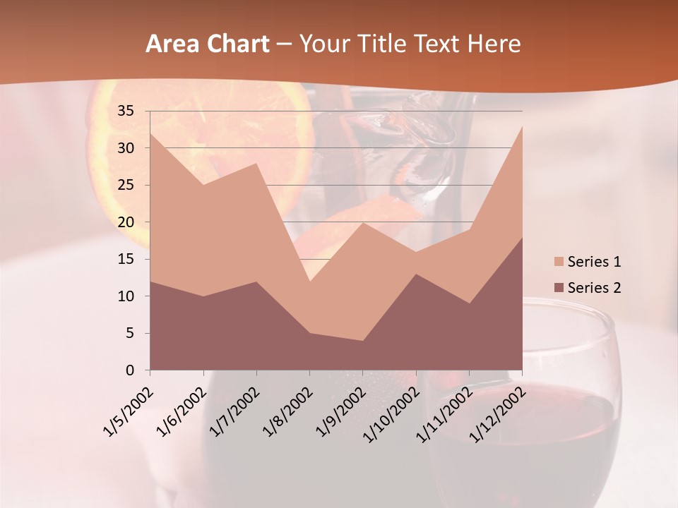 Defocused Closeup Cube PowerPoint Template