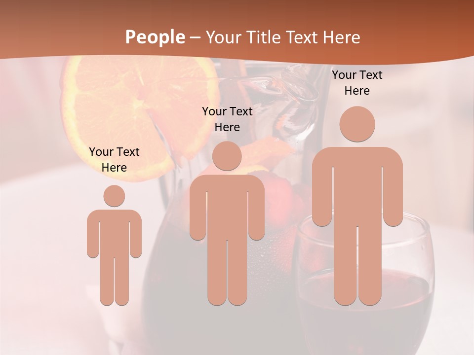 Defocused Closeup Cube PowerPoint Template