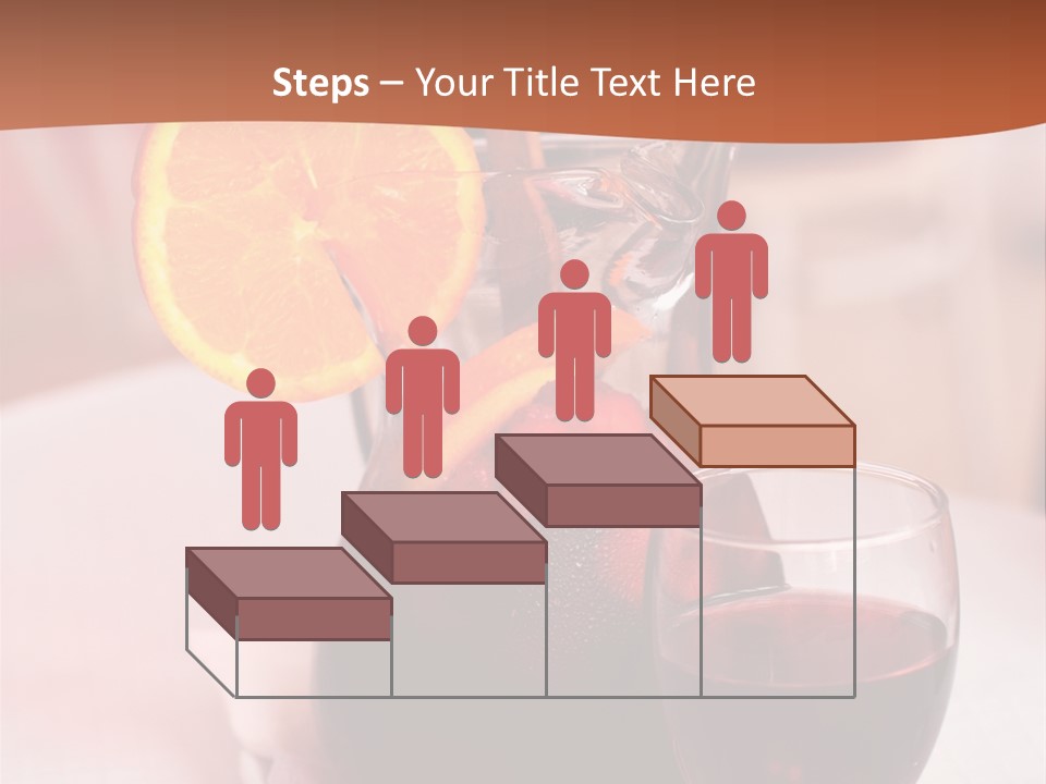 Defocused Closeup Cube PowerPoint Template