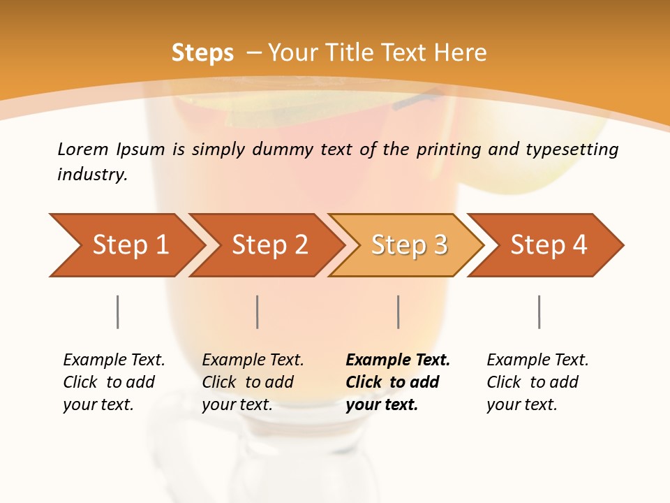 Hot Apple Spice PowerPoint Template