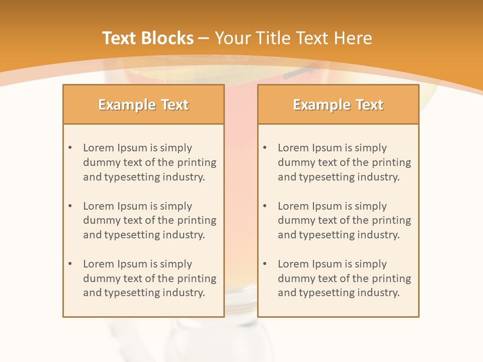 Hot Apple Spice PowerPoint Template