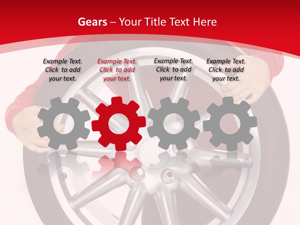 Gesicht Komplettr Werkstatt PowerPoint Template