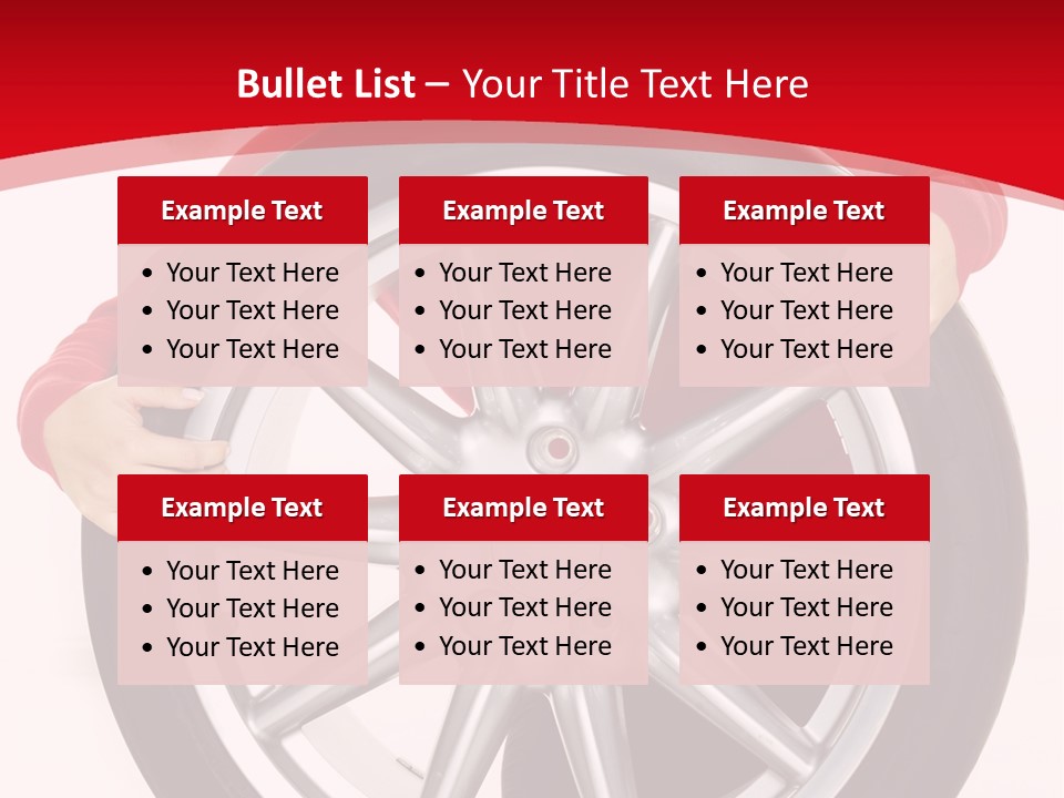 Gesicht Komplettr Werkstatt PowerPoint Template