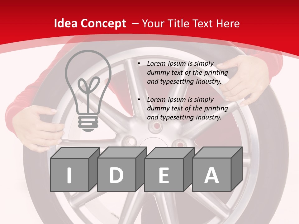 Gesicht Komplettr Werkstatt PowerPoint Template