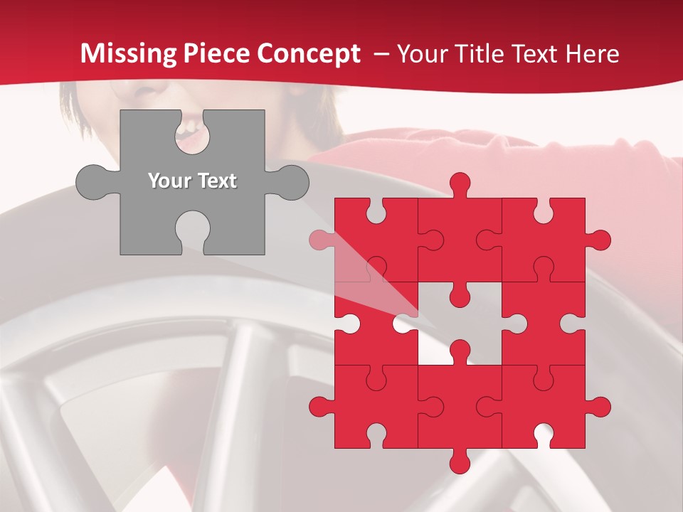 Erwartung Pkw Felgen PowerPoint Template