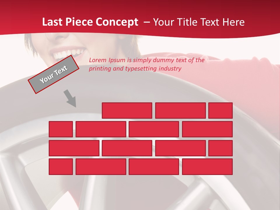 Erwartung Pkw Felgen PowerPoint Template