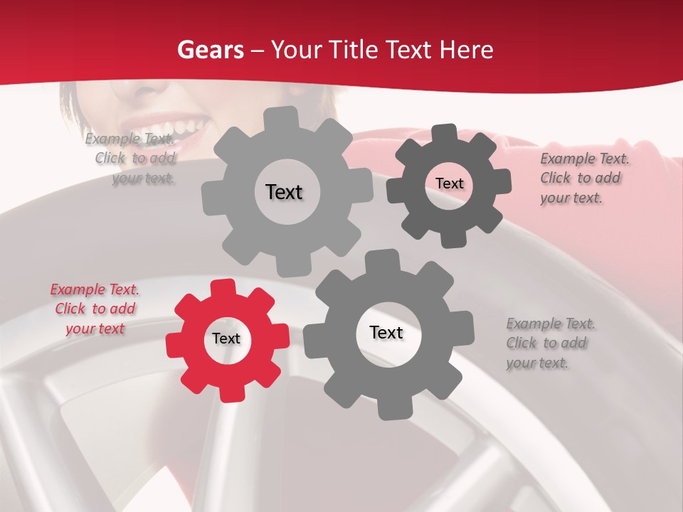 Erwartung Pkw Felgen PowerPoint Template