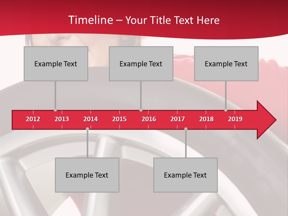 Erwartung Pkw Felgen PowerPoint Template