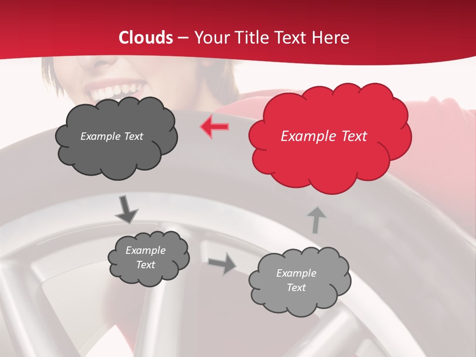 Erwartung Pkw Felgen PowerPoint Template