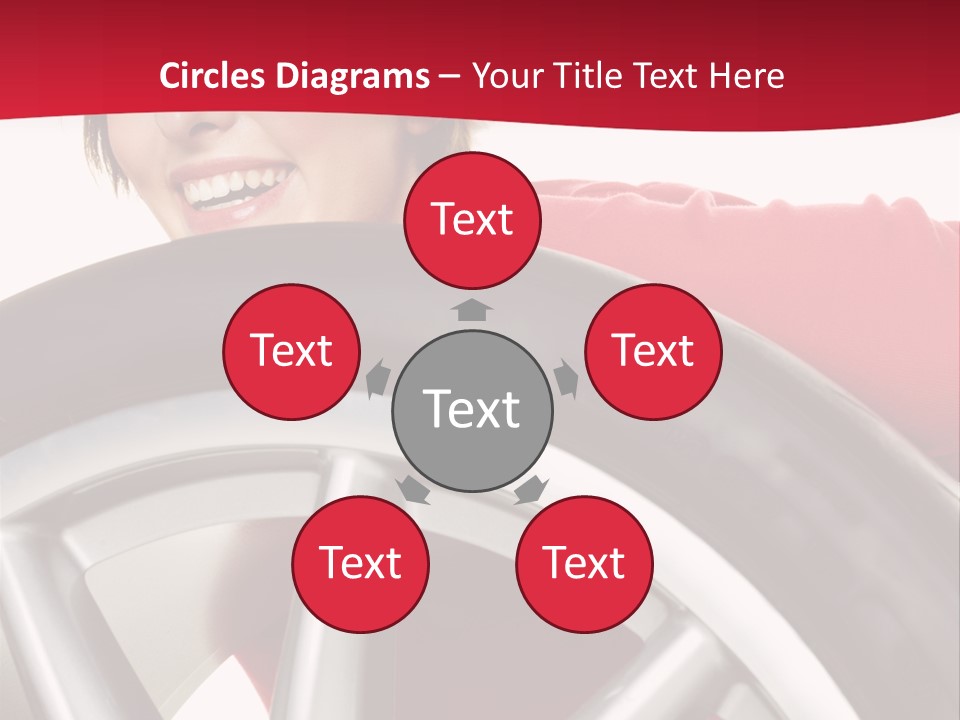 Erwartung Pkw Felgen PowerPoint Template