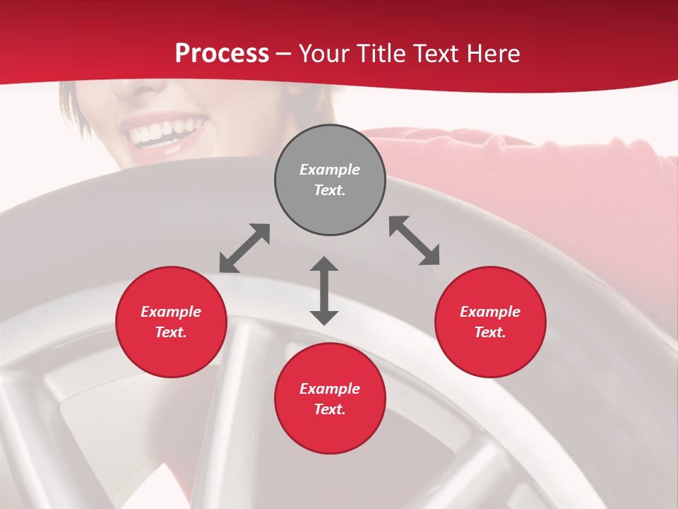 Erwartung Pkw Felgen PowerPoint Template