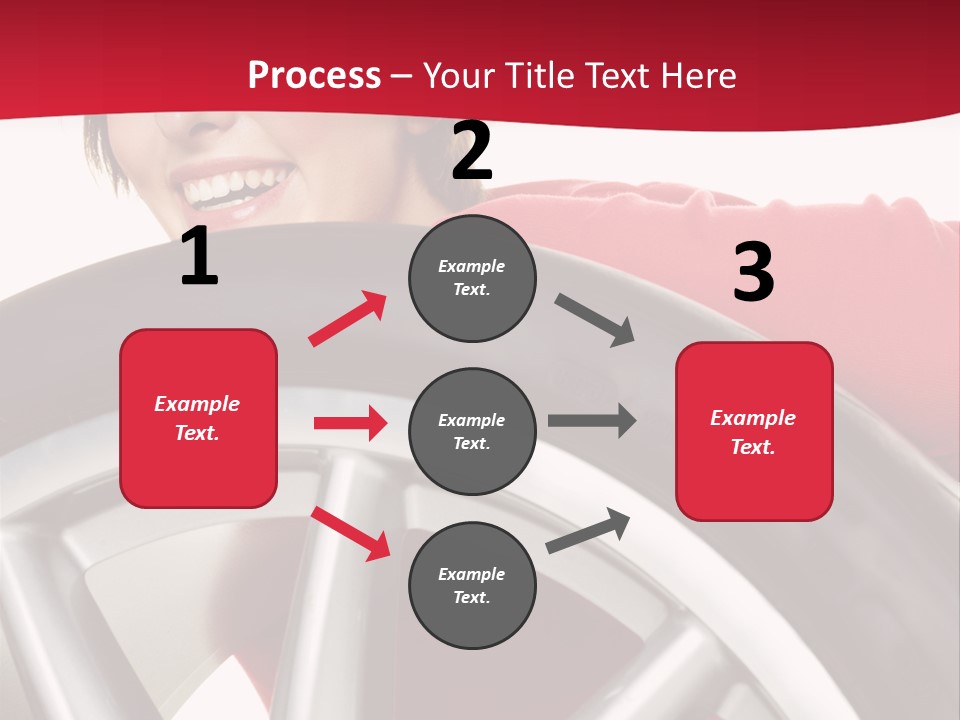 Erwartung Pkw Felgen PowerPoint Template