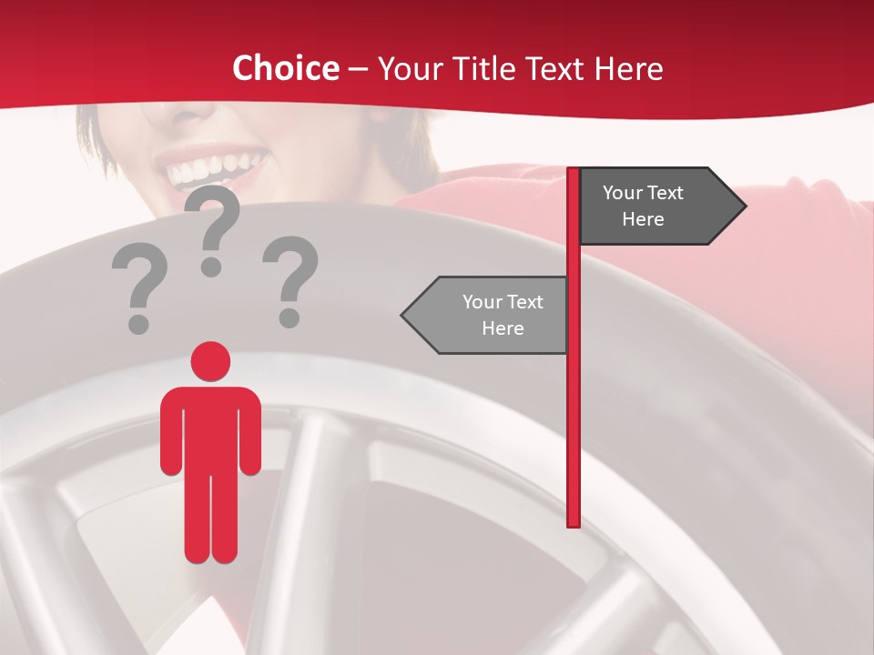 Erwartung Pkw Felgen PowerPoint Template