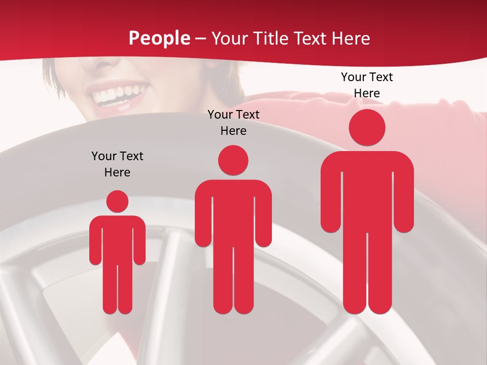 Erwartung Pkw Felgen PowerPoint Template